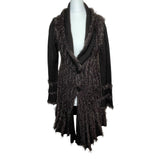 Vintage Brown Knitted Cardigan