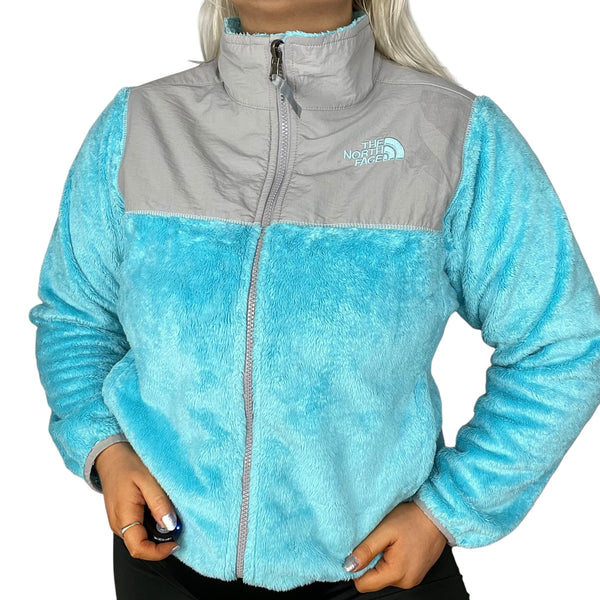 Blue The North Face Fleece Jacket