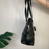 Black Leather Handbag