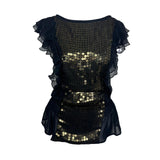 Sequin Y2K Top
