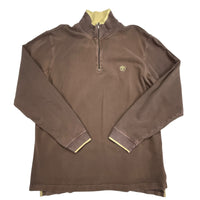 Brown Timberland 1/4 Zip