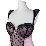 Pink Polka Dot Babydoll