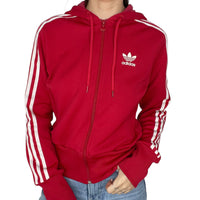 Red Adidas Zip Up