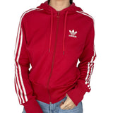 Red Adidas Zip Up