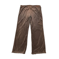 Y2K Old Navy Brown Velour Track Pants