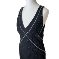 Vintage Beaded Maxi Dress