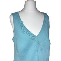 Y2K Blue Top