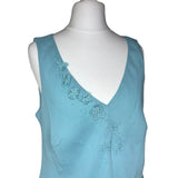 Y2K Blue Top