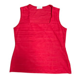 Red Y2K Top