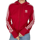 Red Adidas Zip Up