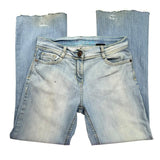 Embroidered Denim Jeans