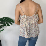Floral Ruffle Cami