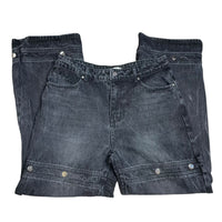 Wide Leg Grunge Denim Jeans