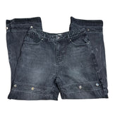 Wide Leg Grunge Denim Jeans