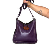 Purple Shoulder Bag