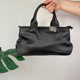 Black Touch Leather Bag