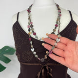 Y2K Button Necklace