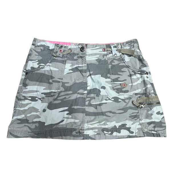 Y2K Camo Mini Skirt