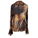 Vintage Mesh Long Sleeve Shirt