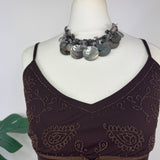 Shell Disc Y2K Necklace