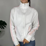 Y2K Stripe Zip Up