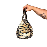 Y2K Tiger Faux Fur Bag