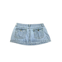 Y2K Denim Mini Skirt