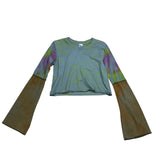 Reworked Tie-dye Crop Top