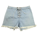 Y2K Lace Up Shorts