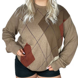 Brown Knitted Jumper