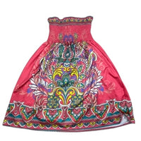 Funky Strapless Mini Dress