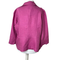 Pink Linen Blazer