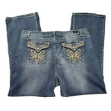 Y2K Embroidered Jeans