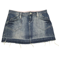 Denim Y2K Mini Skirt