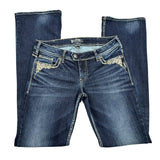 Y2K Flare Embellished Jeans