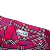 Y2K Tartan Mini Pleated Skirt