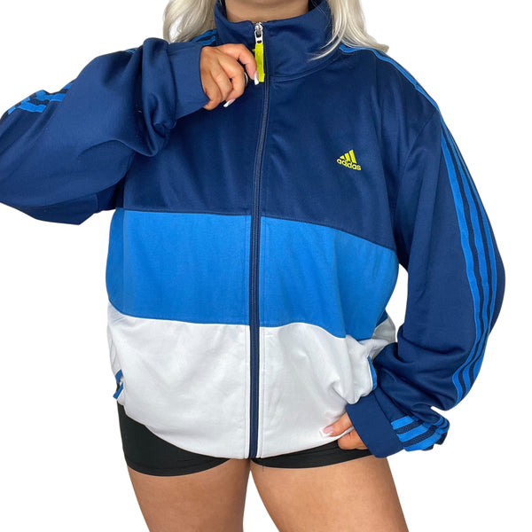 Blue Adidas Track Jacket