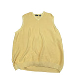 Yellow Knitted Vest