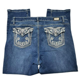 Y2K Embroidered Jeans
