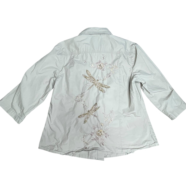 Y2K Graphic Embroidered Shirt
