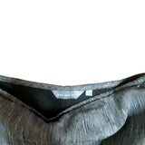 Grey Ruffle Maxi Skirt