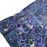 Purple Animal Print Midi/Maxi Skirt