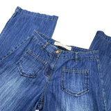 Bootcut Wide Leg Denim Jeans