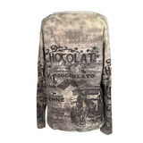 Y2K Graphic Long Sleeve Top