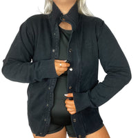 Black Firetrap Knitted Jacket