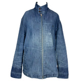 Y2K 2000’s Playboy VIP Denim Zip Up Jacket