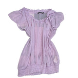 00’s Pink Mesh Top