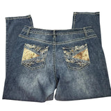 Embroidered Y2K Jeans