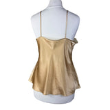 Gold Satin Cami