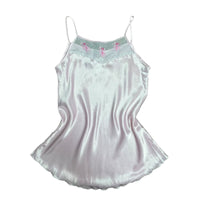 Y2K Pink Satin Cami Top